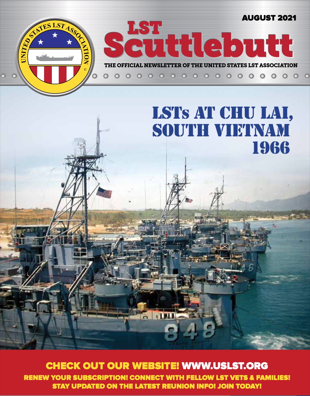 Scuttlebutt Issue 28 AUGUST 2021 COVER